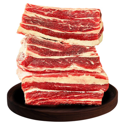 黄膘牛排内蒙古原切扇子骨牛排骨新鲜带肉牛肋排条生鲜牛仔骨牛肉