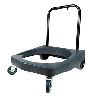 洁霸BF502吸尘器底座车架带轮配件吸水机后大轮底架轮子70L推车架