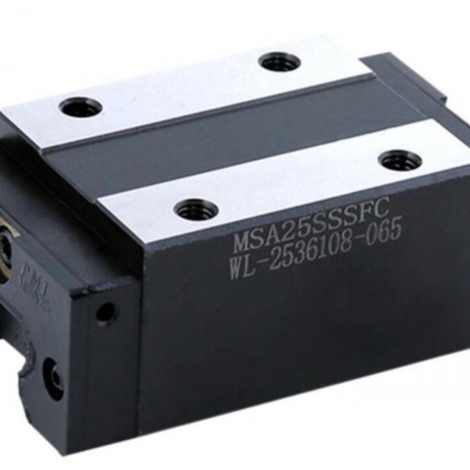 银泰PMI滑块 线性滑轨 全钢珠式重负荷型MSA25E滑块 MSA25S方型