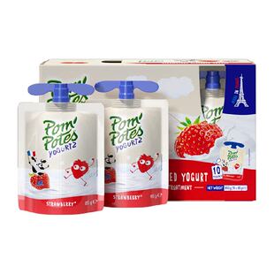 下拉详情享优惠丨法优乐法国原装进口儿童常温酸奶小孩零食非果泥