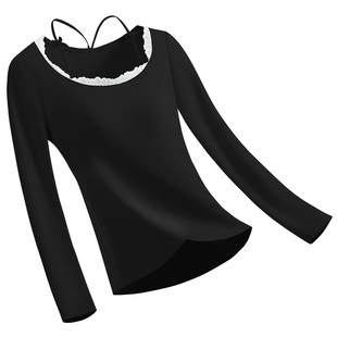 保暖上衣女款带胸垫打底衫2026新款秋冬季内搭无痕可外穿长袖秋衣