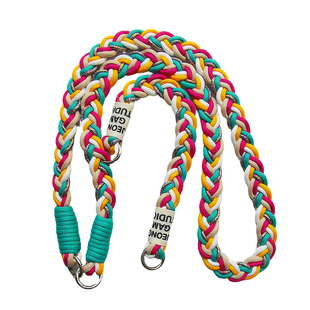 斜挎相机挂绳适用DJI大疆Pocket3代配件Osmo挂脖手腕相机保护套壳户外旅游行防丢摔结实马尾编织肩背带女新款