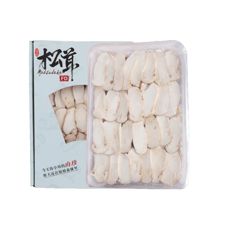 云南香格里拉正宗纯野生特级特产冻干松茸干片中心片官方旗舰店