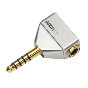 ddHiFi DJ44L 4.4母转4.4公平衡转弯插头 手机耳机播放器转接头