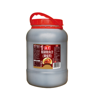 海天精制鲍鱼汁调味料6kg商用餐饮用大桶装炒菜捞饭拌面海鲜酱汁