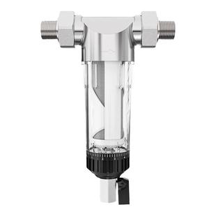 304不锈钢前置过滤器家用反冲洗全屋中央自来水管道大流量净水器