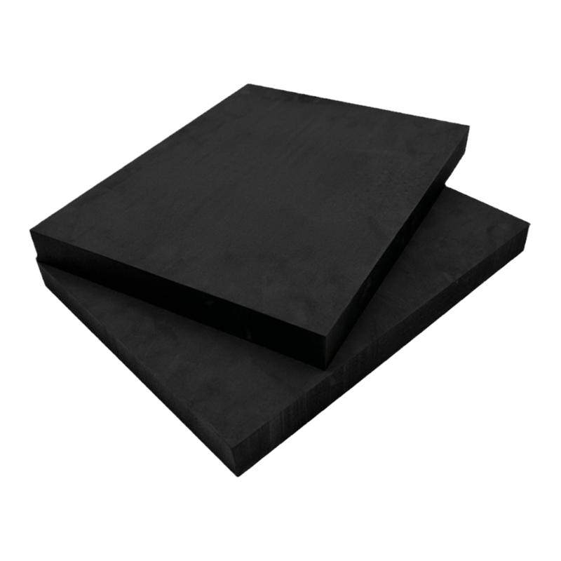 38度黑色防火EVA泡棉板材料耐高温阻燃高密度eva泡沫板可背胶锂电池专用泡棉垫