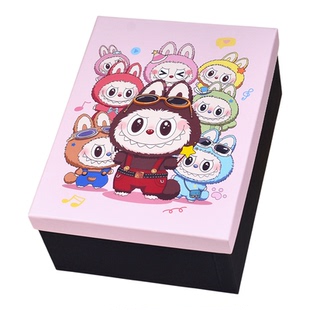 labubu礼物盒空盒生日礼品盒送孩子玩具精美仪式感拉布布包装盒