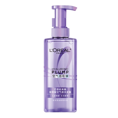 欧莱雅洗发水护发素玻尿酸控油蓬松强韧活力姜大金瓶