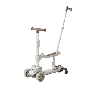 曼龙儿童滑板车1到3岁6岁三合一可坐可骑宝宝滑滑车2025新款