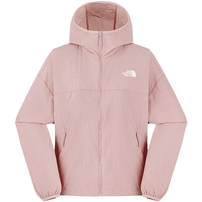 北面女UPF50+轻薄防晒防泼水外套