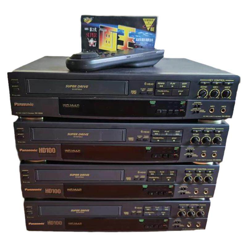 松下HD100 HD82 VHS双声道立体声6磁头老式磁带录像机（一年保修)