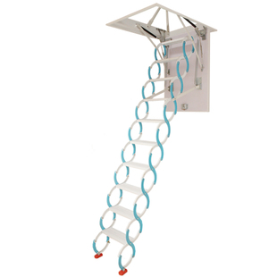 电动阁楼伸缩楼梯家用隐形室内复式隐藏收缩拉伸全自动折叠升降梯