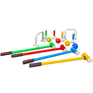 门球杆户外运动团建亲子幼儿园儿童感统训练器材PVC手眼协调玩具