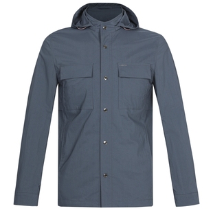 【品质甄选】CARSYDA轻奢设计师男装外套立领可脱卸连帽衬衫夹克