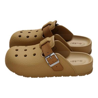 2025新款洞洞鞋女士夏季外穿厚底