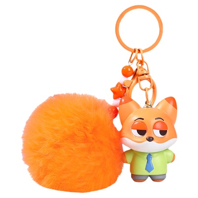 正版疯狂动物城尼克朱迪挂件