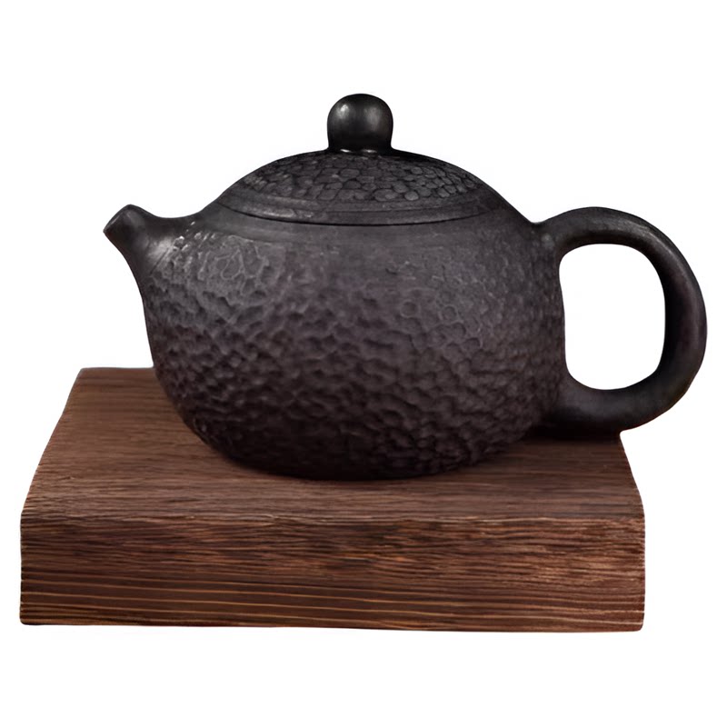 冰碛岩手工雕刻高档茶壶茶具天然养生专用单茶壶鼎盛西施壶