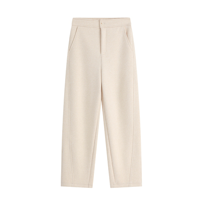 主曼窄版九分萝卜哈伦裤