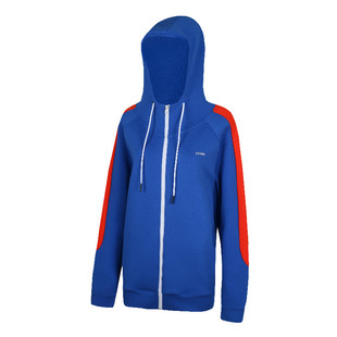 GYMNA小溪家新款春秋连帽拉链衫休闲出街户外运动夹克外套女春款