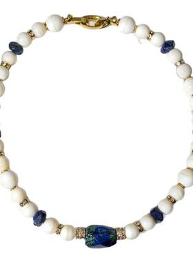 二梦三青【弥敦道掠影】原创小众项链女时尚百搭锁骨链高级休闲款