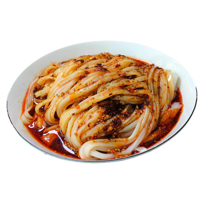 汉中米皮正宗凉皮开袋即食免煮真袋装面皮陕西美食速食特产小吃