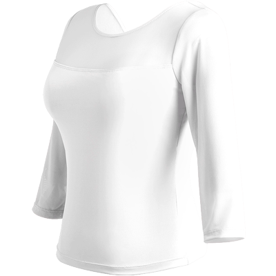 成人女舞蹈服上衣中袖艺考练功服