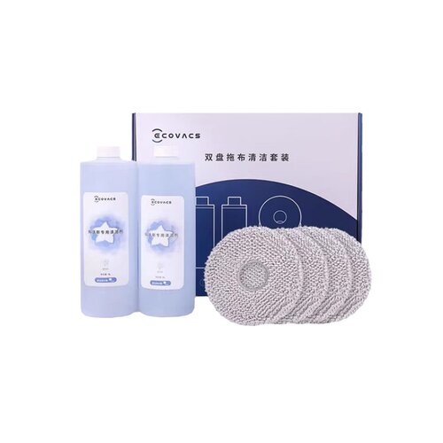 科沃斯X1/T10TURBO/OMNI/T20扫地机配件耗材边刷清洁液拖地抹布