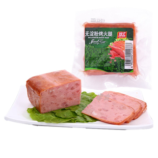 双汇无淀粉烤火腿200g*3袋厚切片熟食午餐瘦肉美味小吃香肠火腿肠