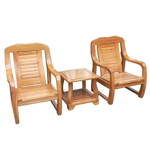 新中式实木沙发经济型简约客厅会客室原木小户型档口商铺接待椅