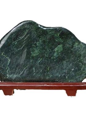 泰山墨玉家居玄关乔迁摆件