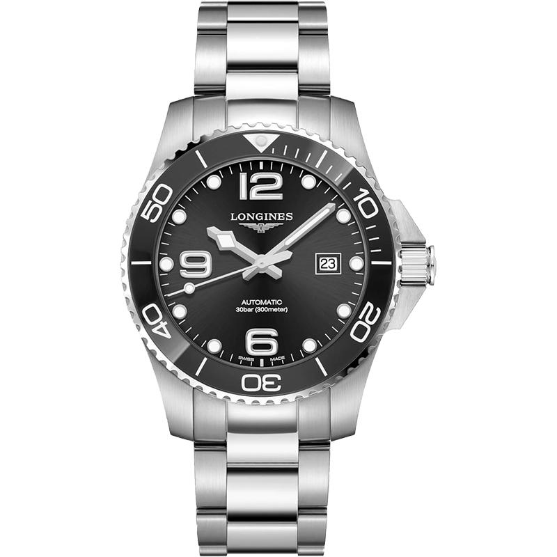 【自营】Longines/浪琴 康卡斯系列陶瓷自动机械男表夜光潜水表