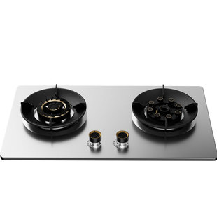 樱花帝王天然气燃气灶家用双灶不锈钢煤气灶台式猛火嵌入式液化气