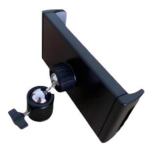 手机平板夹美术生夹子三脚架配件直播支架云台球头夹补光灯软管夹