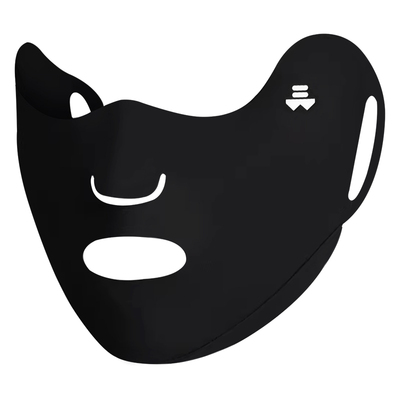 夏季冰丝防晒透气运动开口口罩