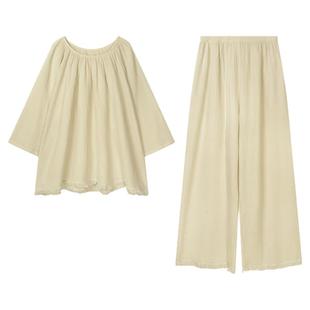 睡衣女套装纯棉春秋装2025新款春秋季家居服高级感长袖长裤可外穿