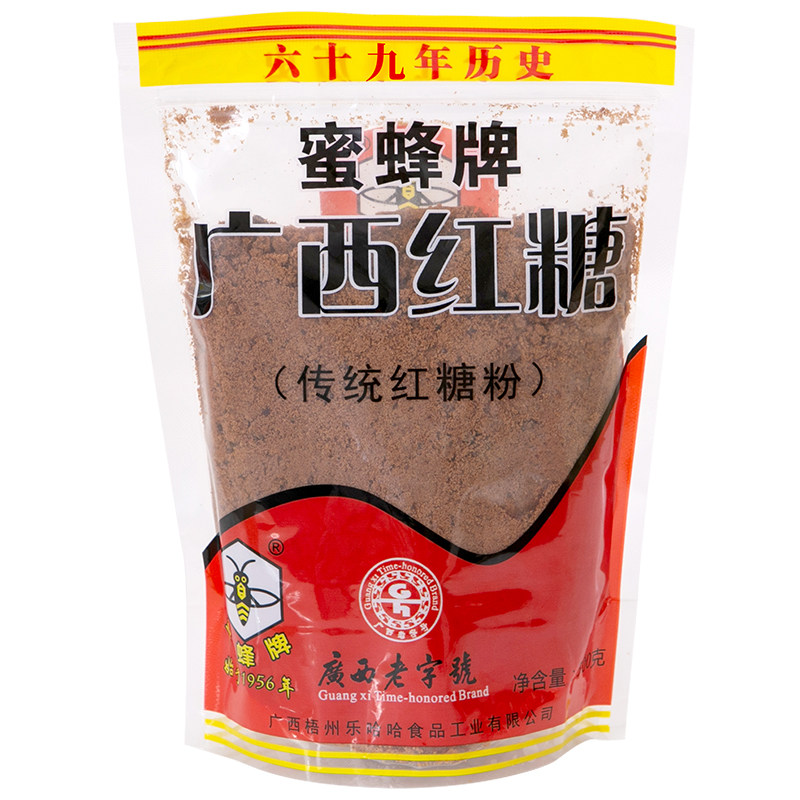蜜蜂牌传统红糖粉易冲调