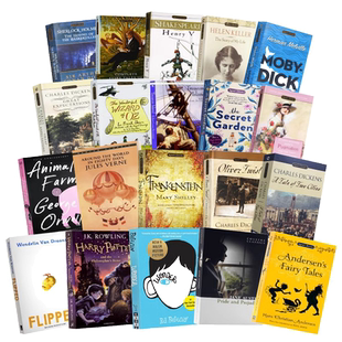 【99元选5】中图英文原版小说哈利波特怦然心动flipped奇迹男孩Wonder傲慢与偏见相约星期二妇人夏洛特的网进口英语原著小说书籍