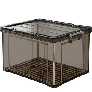 佳帮手手提透明收纳箱家用衣服玩具储物箱整理箱工具杂物塑料收纳