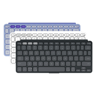 罗技 Keys-To-Go2无线蓝牙键盘轻薄随行便携轻音跨屏切换平板苹果