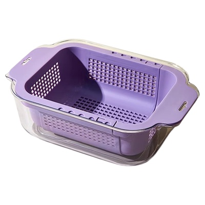 特大双层沥水篮厨房洗菜盆