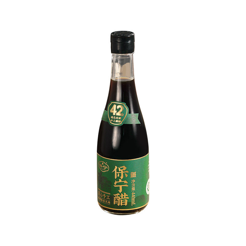 匠心手工保宁醋440ml家用食用醋小瓶零添加特级酿造拌凉菜饺子醋