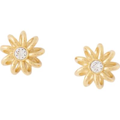 Chloe蔻依时尚百搭黄铜耳钉