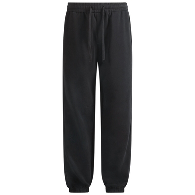 CHINISM赤尘黑色束脚卫裤男