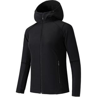 安踏冠军凌锋MX摇粒绒外套女士冬季防泼水加绒连帽开衫162540621