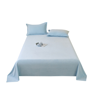 【A级母婴可用】牛奶绒床单单件