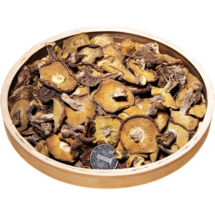 东北野生松蘑菇干货野生蘑菇东北特产干松菇粘团子松蛾蘑菇原味