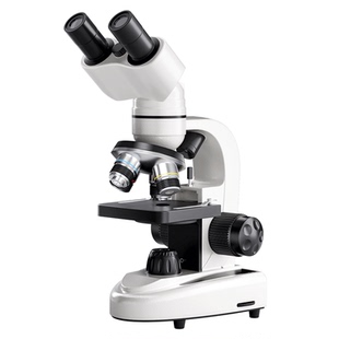 名卓双目显微镜中小学生专用初中生科学实验室专业级高倍光学显微镜儿童可看细菌精子高清电子显微镜中考生物