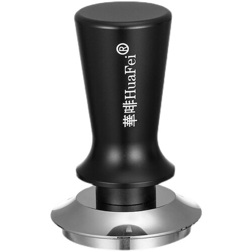華啡HuaFei恒力压粉器平衡定力30磅弹簧按压填压器不锈钢咖啡粉锤