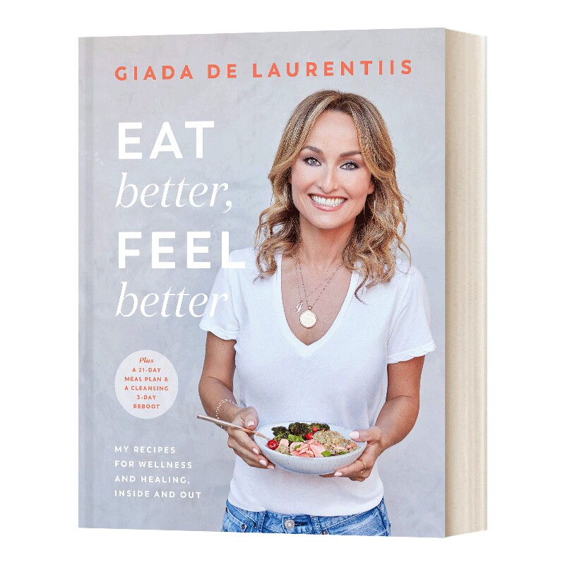英文原版 Eat Better Feel Better 吃得好,感觉更好 英文版 进口英语原版书籍